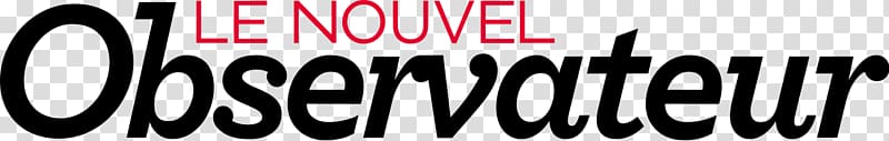 Le Nouvel Observateur text overlay, Le Nouvel Observateur Logo transparent background PNG clipart
