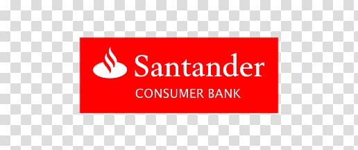 Santander Consumer Bank logo, Santander Consumer Bank Red Logo transparent background PNG clipart