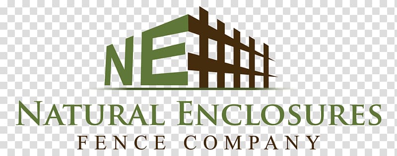 Synthetic fence Logo Natural Enclosures House, wood fence transparent background PNG clipart