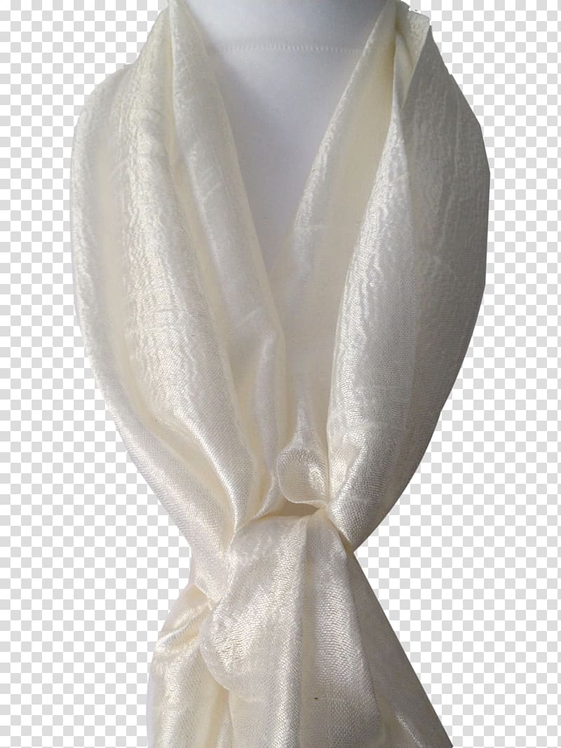 Scarf Silk White Shawl Blue, thai wedding transparent background PNG clipart