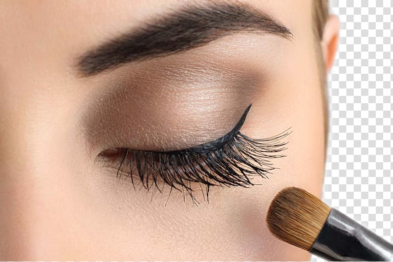 women's black eyelashes, Cosmetics Eye shadow Eyelash Avon Products, Eye Closeup transparent background PNG clipart