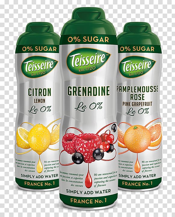 Elderflower cordial Teisseire Syrup Flavor Sugar, sugar transparent background PNG clipart