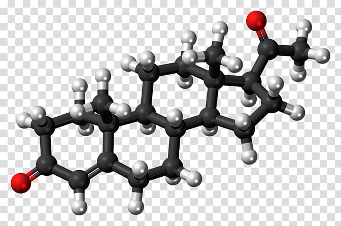 Progesterone Progestogen Molecule Steroid hormone, others transparent background PNG clipart