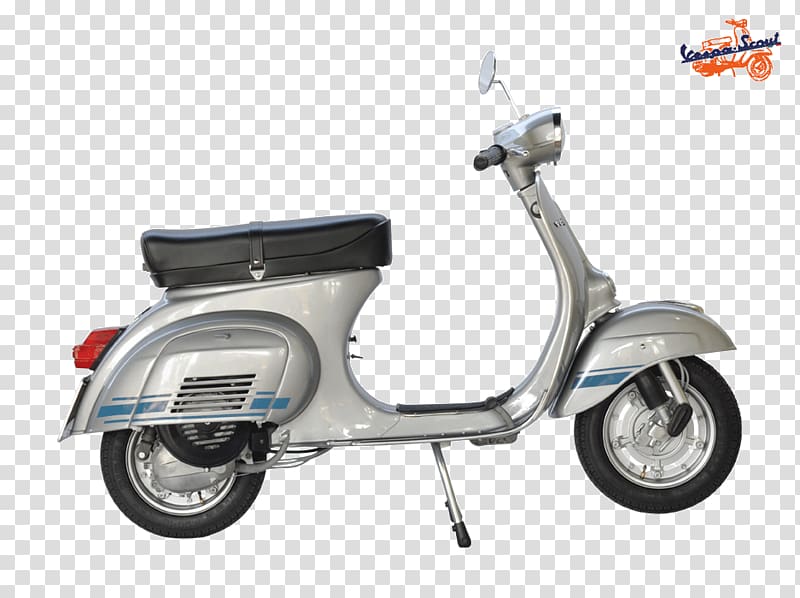 Scooter Piaggio Vespa 125 Primavera, scooter transparent background PNG clipart