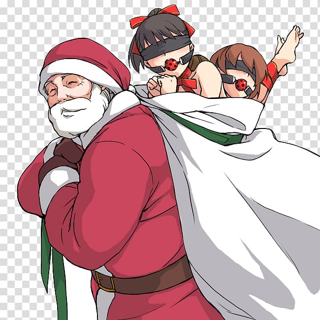 Lolicon Girl Christmas Ecchi 4chan, girl transparent background PNG clipart