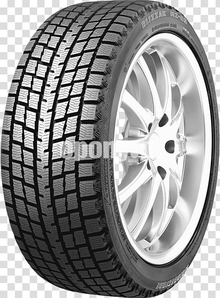 Car BLIZZAK Bridgestone Run-flat tire, car transparent background PNG clipart