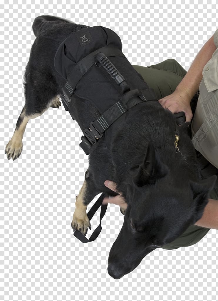 German Shepherd Dog harness Search and rescue dog Abseiling Police dog, rescue dog harness transparent background PNG clipart