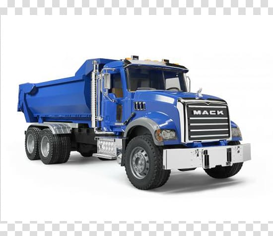 Mack Trucks Car Dump truck Bruder, car transparent background PNG clipart