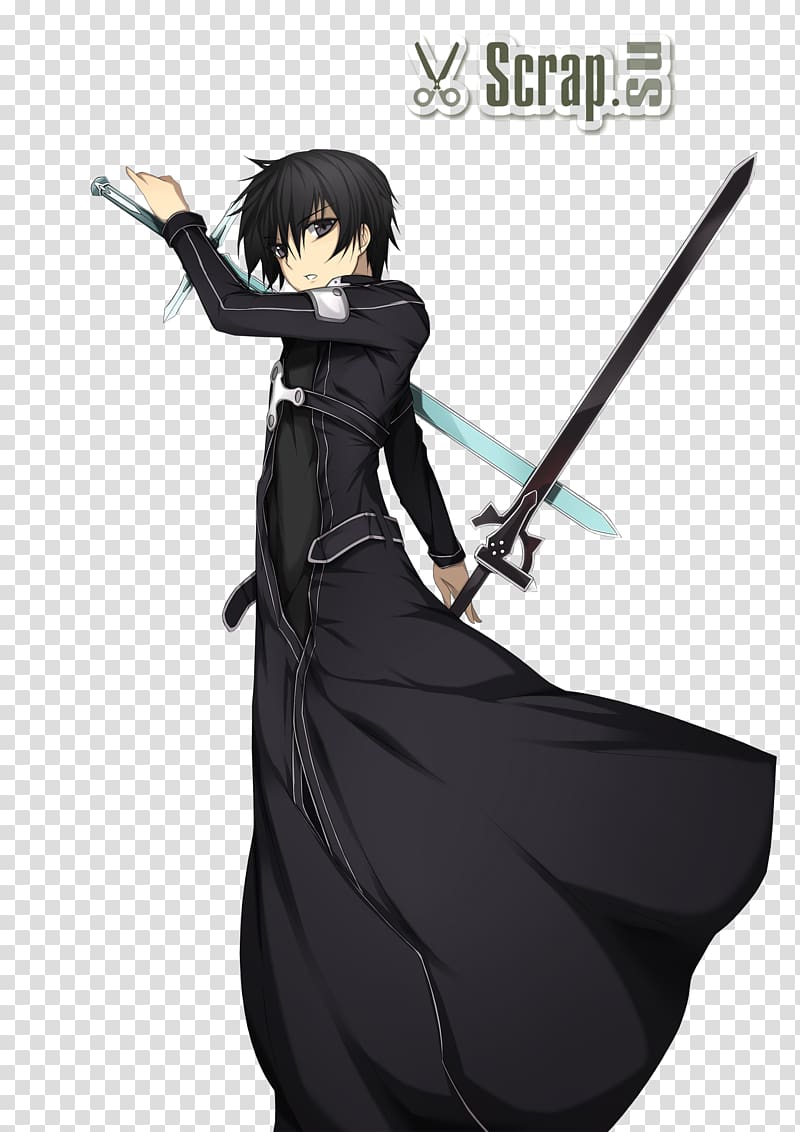 Kirito Asuna Sword Art Online: Lost Song Anime, swords transparent background PNG clipart