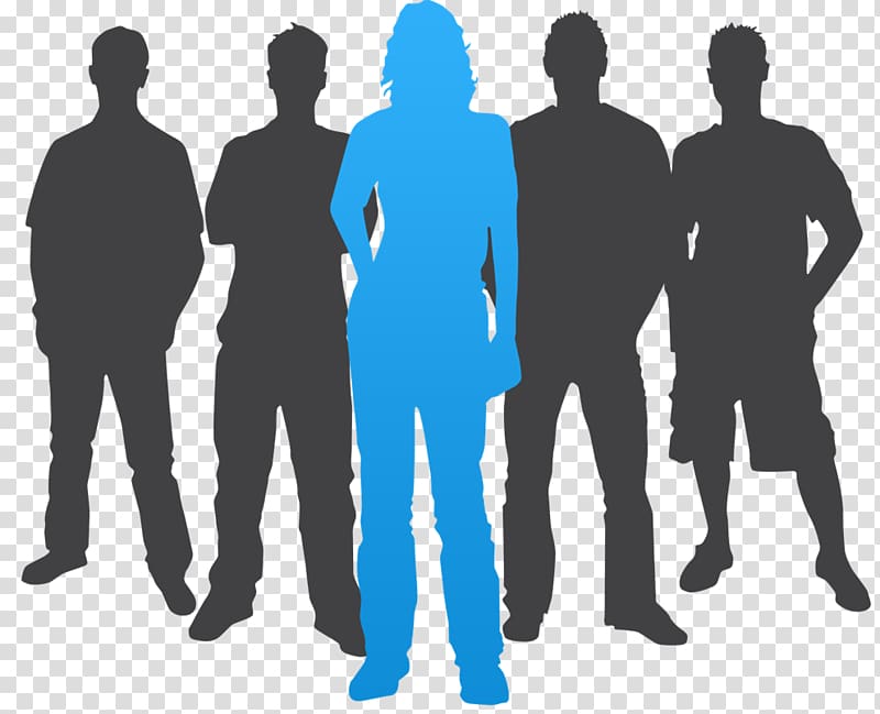 Management Leadership Silhouette Businessperson , team members transparent background PNG clipart