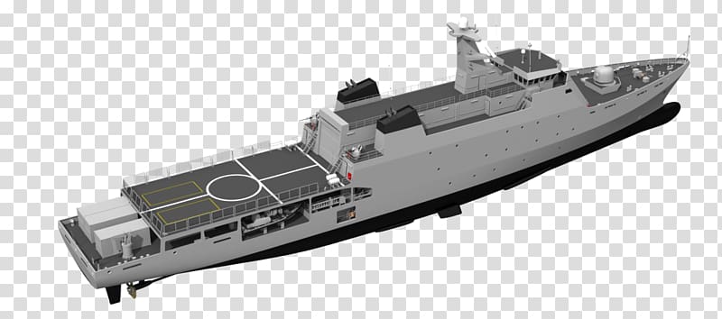 Patrol boat Damen Group Ship Navy, products renderings transparent background PNG clipart