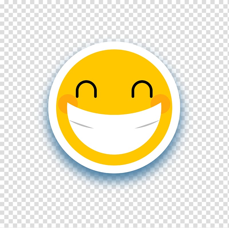 yellow emoticon, Smiley Euclidean , Golden smile sticker transparent background PNG clipart