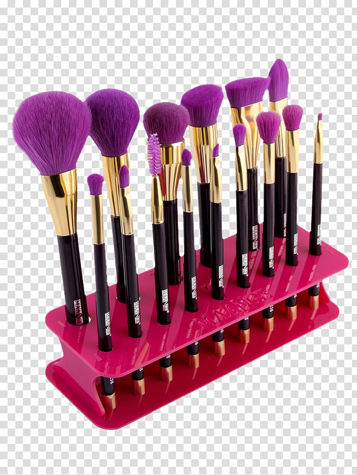 Make-Up Brushes Cosmetics Makeup Brush Holder & Makeup Organizer with Diamond Beads Foundation, blend afro hairstyles men transparent background PNG clipart