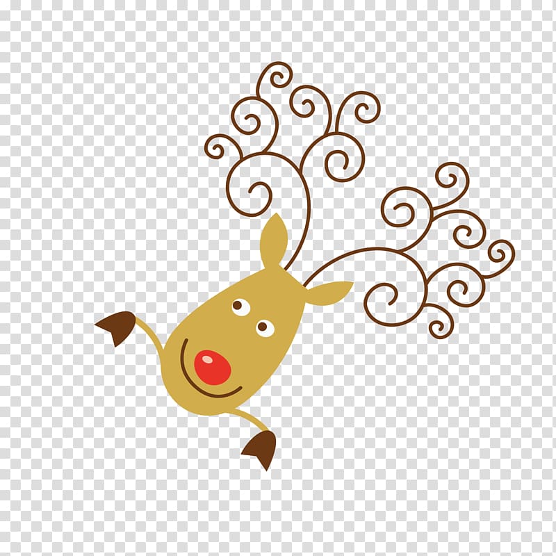 Deer Illustration, deer transparent background PNG clipart