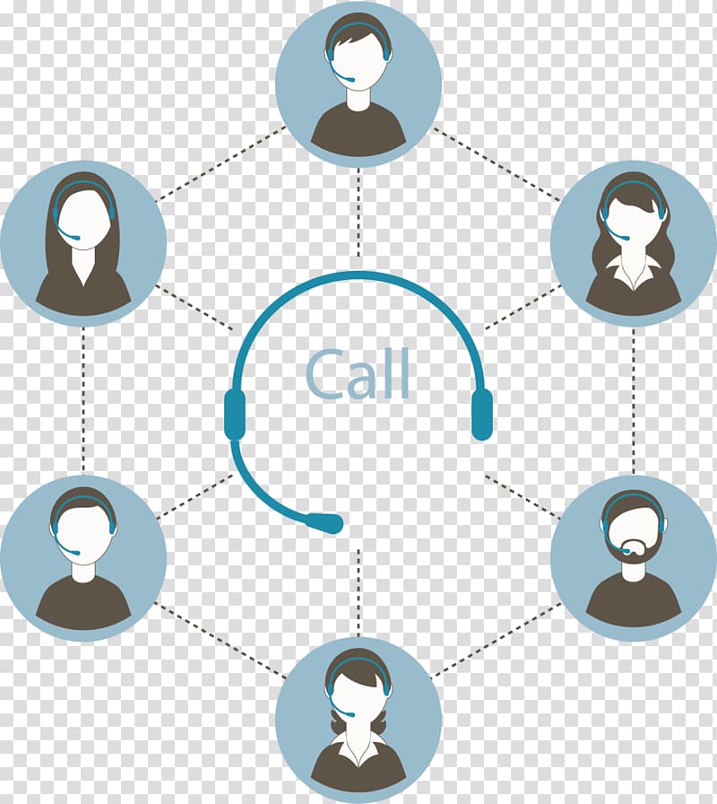 Call Centre Customer Service Interactive voice response Telephone, process transparent background PNG clipart