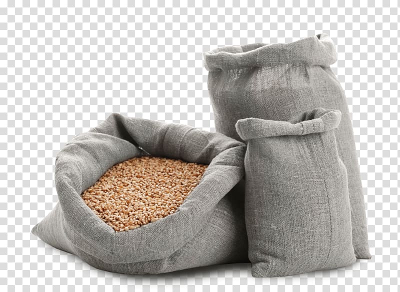 Breakfast cereal Wheat Gunny sack Bag, wheat transparent background PNG clipart