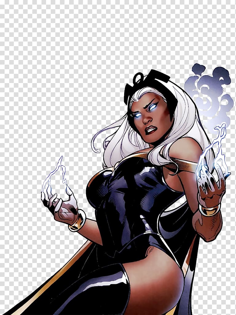 Storm X-Men Professor X Carol Danvers Marvel: Avengers Alliance, storm transparent background PNG clipart