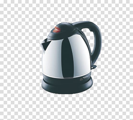Electric kettle Electricity Home appliance Electric water boiler, An electric kettle transparent background PNG clipart