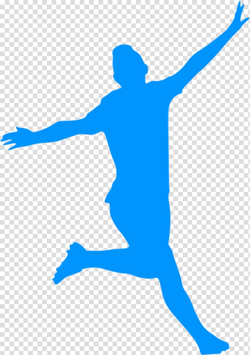 Silhouette Football player , football transparent background PNG clipart