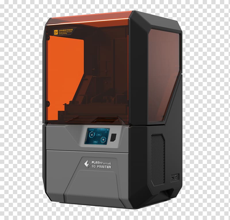 3D printing Digital Light Processing Printer Stereolithography, printer transparent background PNG clipart
