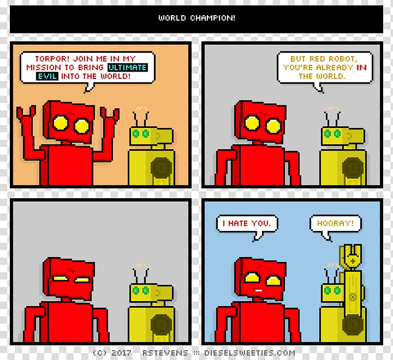 Comics Cartoon Diesel Sweeties Robot xkcd, others transparent background PNG clipart