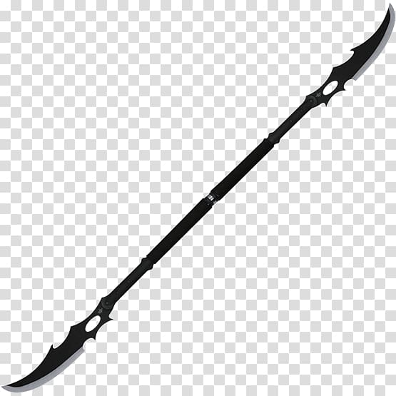 Blade Swordstaff Weapon Naginata, weapon transparent background PNG clipart