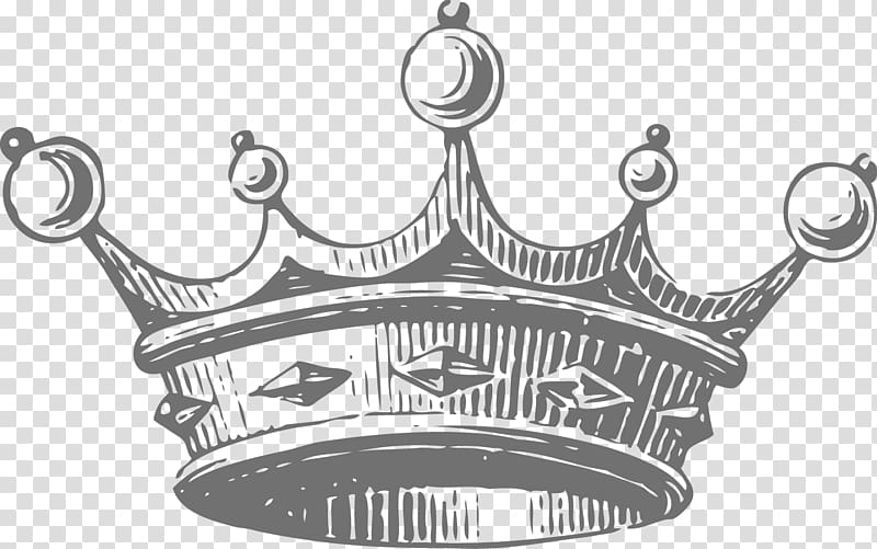 black crown illustration, Crown King Free content Monarch , Crown transparent background PNG clipart