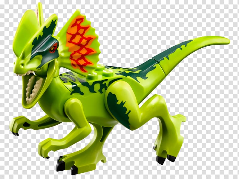 Lego Jurassic World Amazon.com Toy Dilophosaurus, jurassic world transparent background PNG clipart