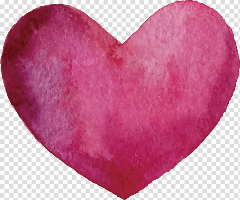 pink fur heart , Heart Pen Paintbrush Drawing, Pink heart transparent background PNG clipart