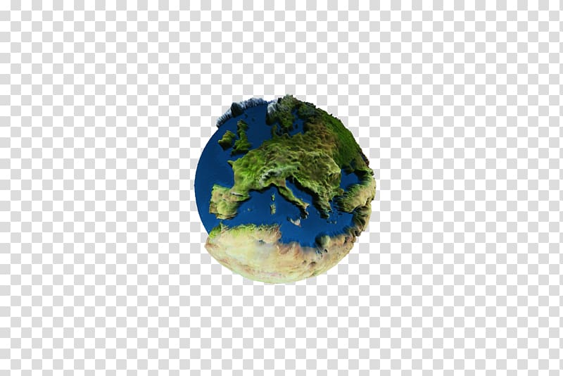 Earth 3D computer graphics 3D film 3D modeling, 3D Creative Earth transparent background PNG clipart