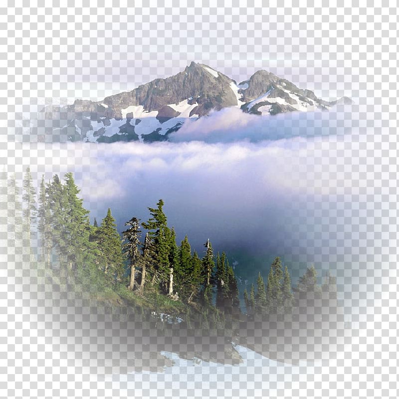 Desktop Landscape Nature Terrain Hill, Cloud transparent background PNG clipart