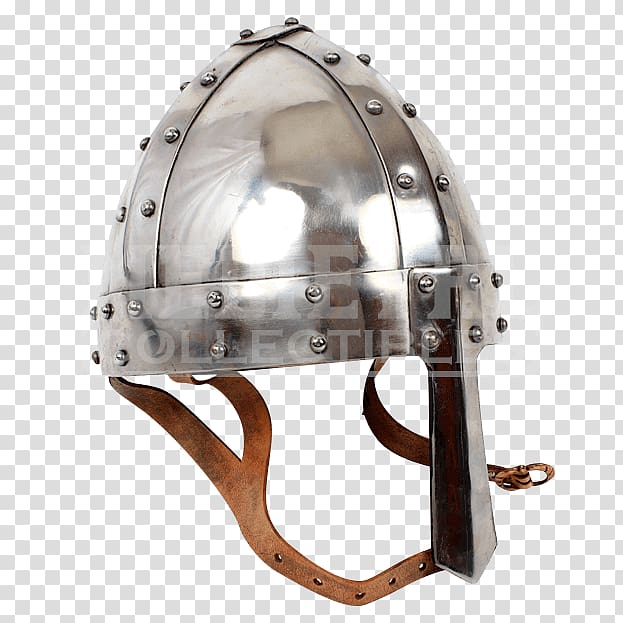 Nasal helmet Viking Norsemen Great Heathen Army, Helmet transparent background PNG clipart