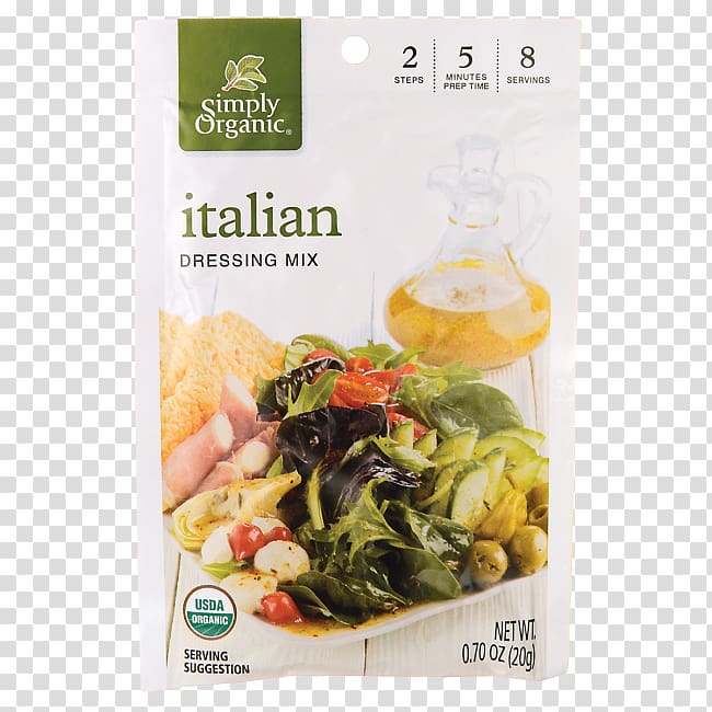 Italian dressing Vinaigrette Vegetarian cuisine Italian cuisine Caesar salad, remove red packets transparent background PNG clipart