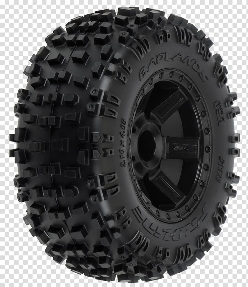 Pro-Line Radio-controlled car Off-road tire Wheel, racing tires transparent background PNG clipart