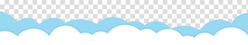 flattened cloud transparent background PNG clipart