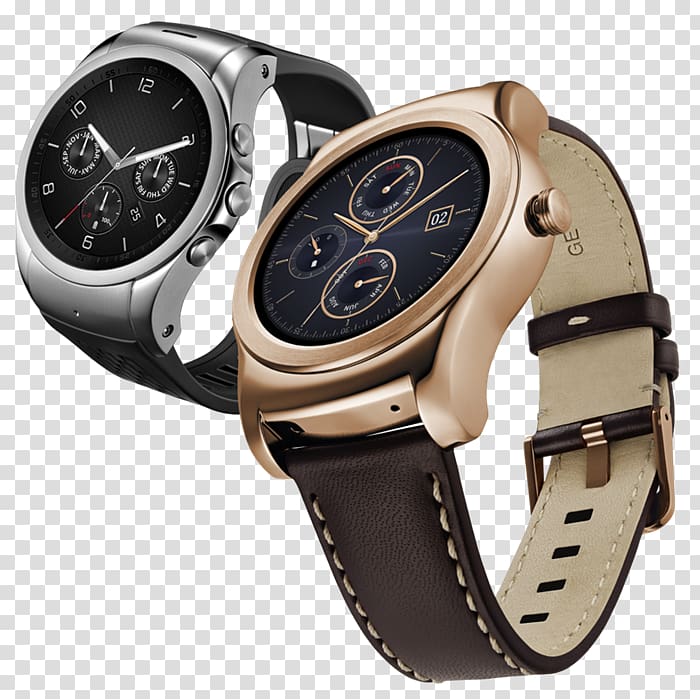LG G Watch LG Watch Urbane Silver (W150) Smartwatch, watch transparent background PNG clipart