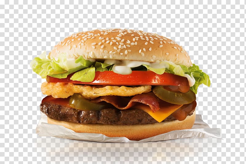 Big N' Tasty Hamburger Ham and cheese sandwich Fast food Lettuce sandwich, burger king transparent background PNG clipart