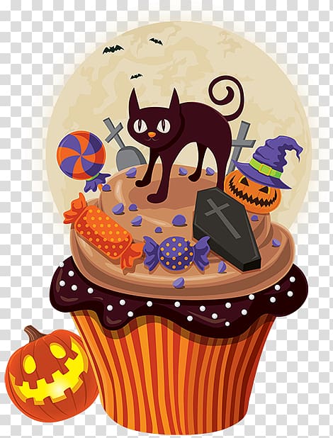 Halloween cake Bayram Cucurbita Torte, Halloween transparent background PNG clipart