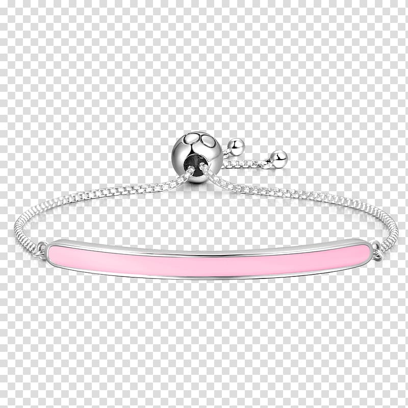 Charm bracelet Bangle Sterling silver Earring, Metal bracelet transparent background PNG clipart