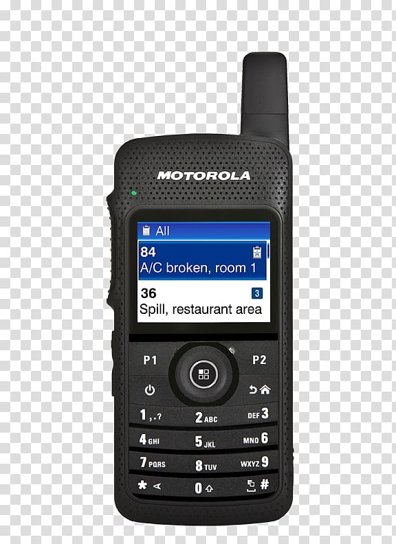 Feature phone Mobile Phones Digital mobile radio Motorola Solutions MOTOTRBO, radio transparent background PNG clipart