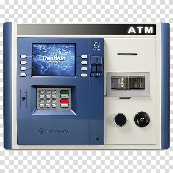 Automated teller machine Nautilus Hyosung ATM Business Service, atm transparent background PNG clipart