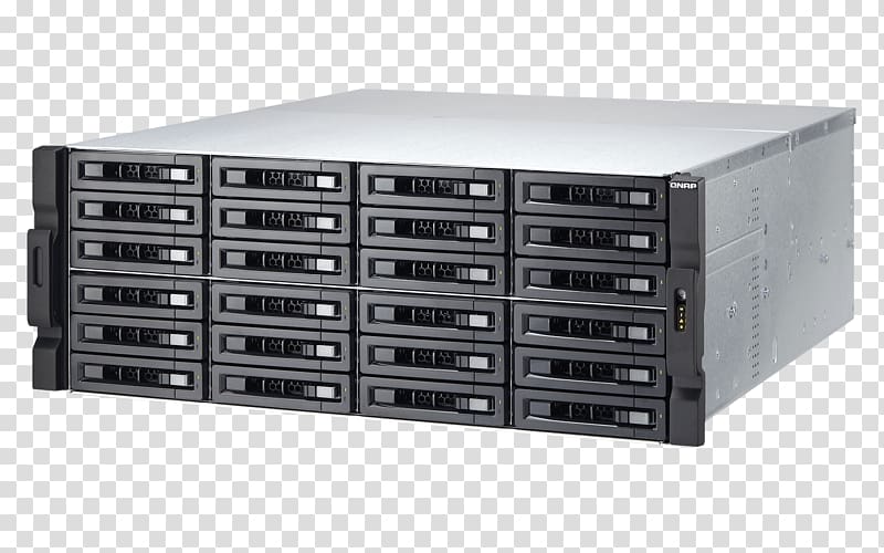 Network Storage Systems Serial Attached SCSI Data storage Hard Drives QNAP Systems, Inc., others transparent background PNG clipart