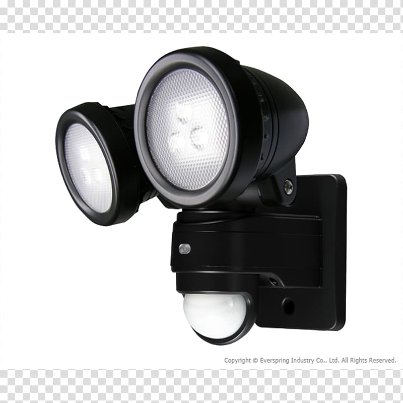 Security lighting Passive infrared sensor Philips Motion Sensors, FLOOD LIGHT transparent background PNG clipart