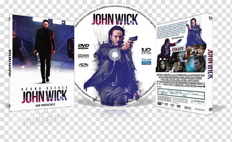 John Wick Advertising Poster DVD, John Wick transparent background PNG clipart