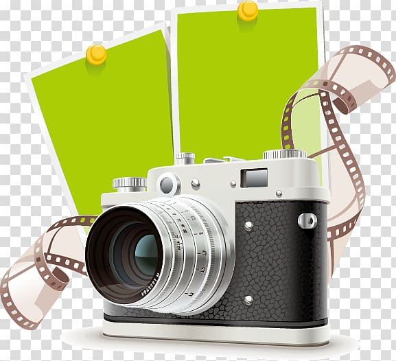 Camera Cdr, material exquisite film camera, transparent background PNG clipart