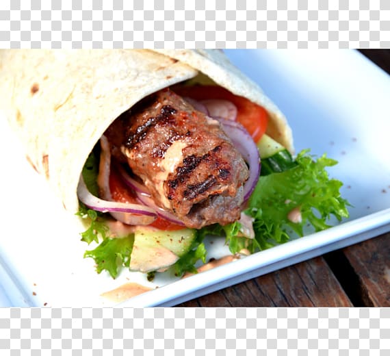Gyro Wrap Shawarma Shish kebab, salad transparent background PNG clipart