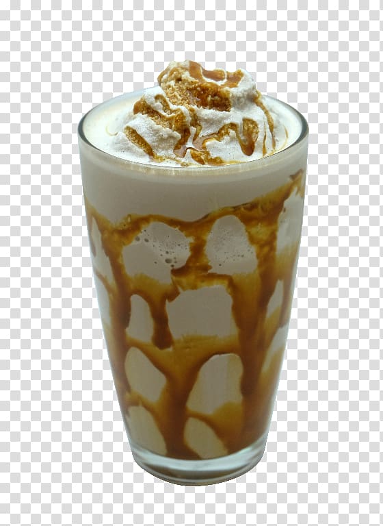 Sundae Caffè mocha Milkshake Frappé coffee Parfait, coconut jelly transparent background PNG clipart