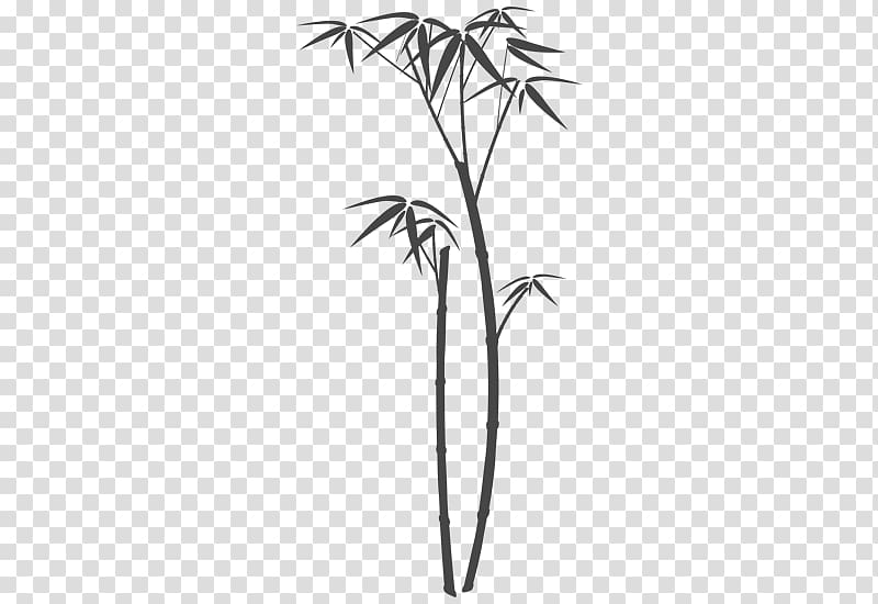 Wall decal Tropical woody bamboos Grasses Tattoo, bamboo material transparent background PNG clipart