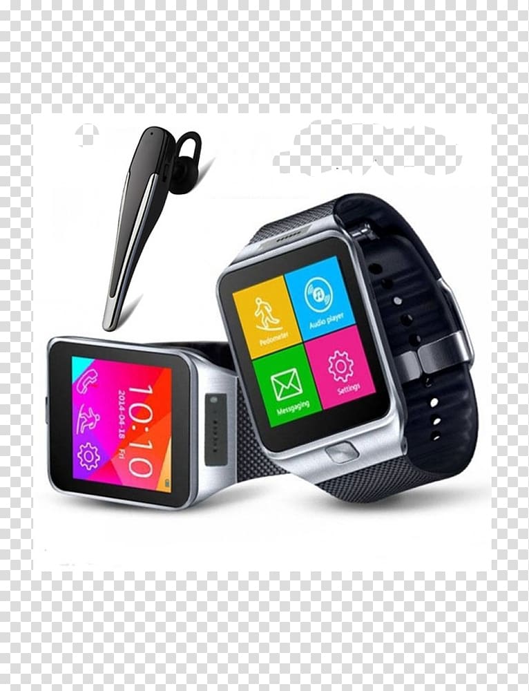 Smartwatch Android GSM Telephone, Watch Phone transparent background PNG clipart