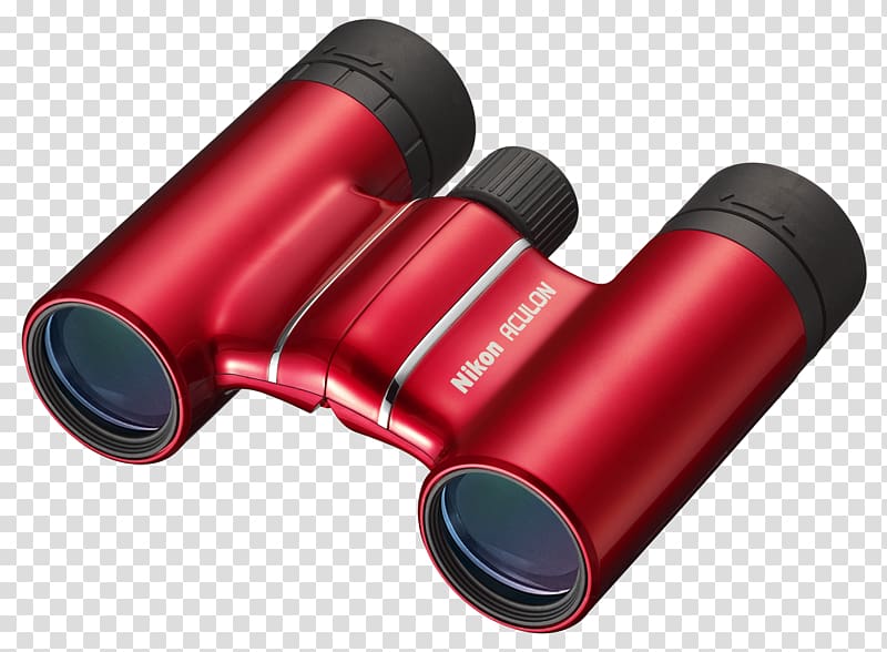 Binoculars Nikon Roof prism Magnification Focus, binocular transparent background PNG clipart